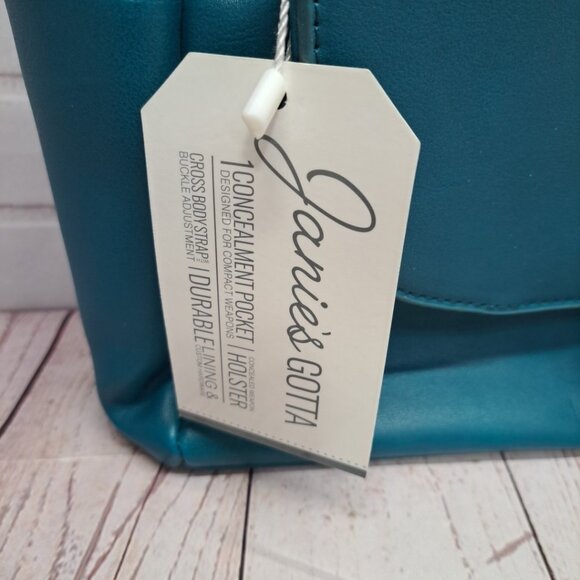 Damsel in Defense Janie's Gotta Concealed Bag & Breakaway Braid Keychain NWT - Picture 5 of 9